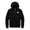 Unisex 10 Ounce Heavyweight Full Zip Hooded Sweatshirt-cbs Thumbnail