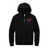 Unisex 10 Ounce Heavyweight Full Zip Hooded Sweatshirt-cbs Thumbnail